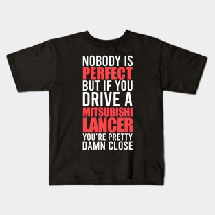 Mitsubishi Lancer Evolution Owners Kids T-Shirt